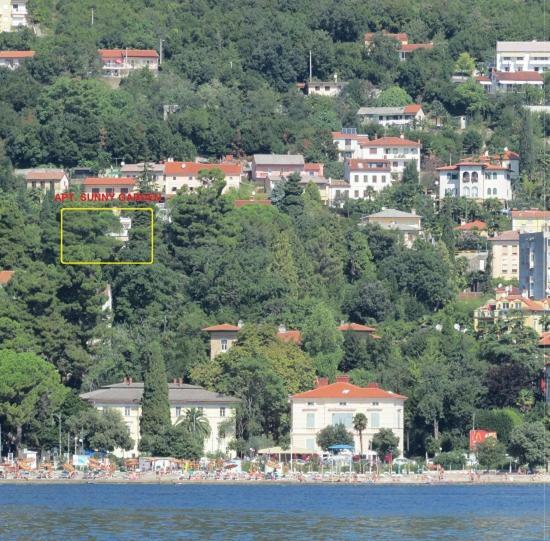 Apartament Sunny Garden Opatija Zewnętrze zdjęcie